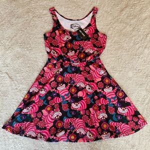 Disney Cheshire Cat Print Dress
